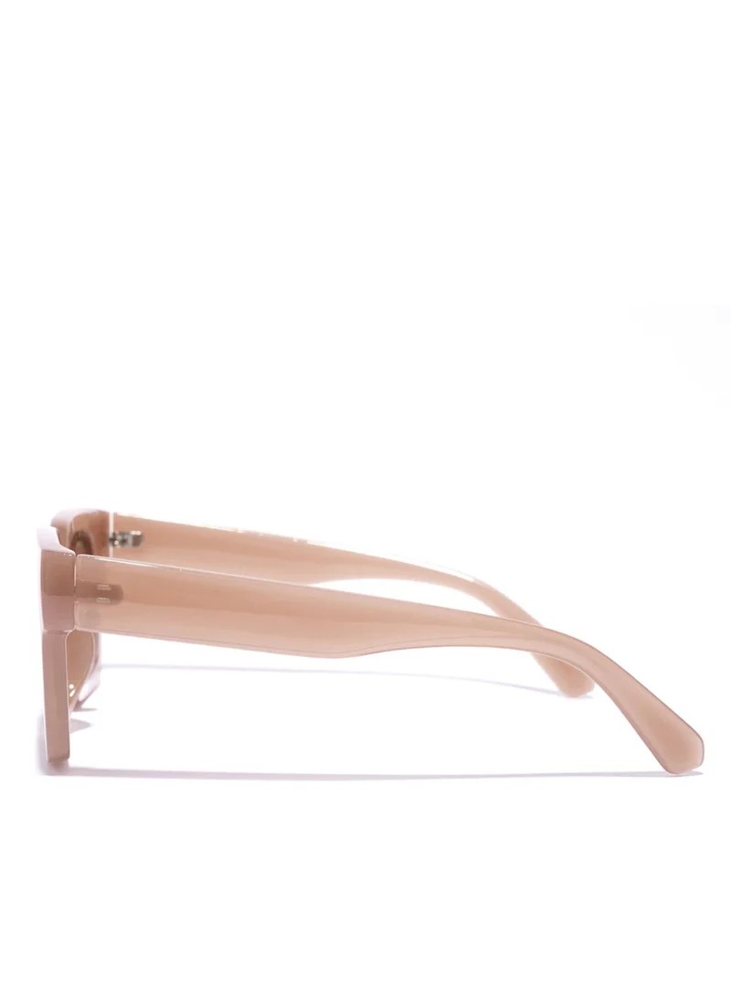 Blackout PLAZA Women Pink Sunglasses - Frame Material: Thermoplastic Rubber (TR90)- Frame Color: Pink-Lens Color: Brown  - Full Rim