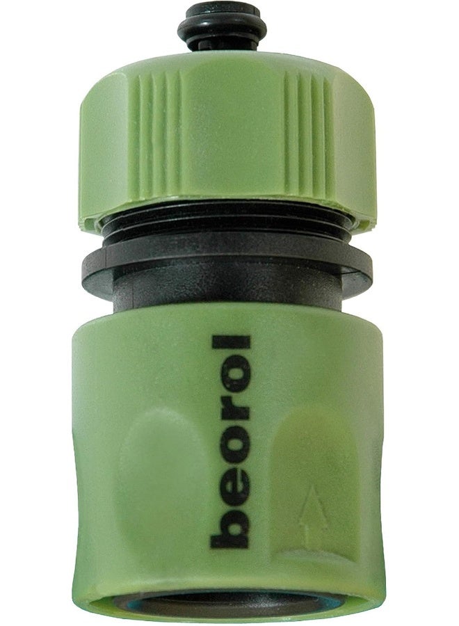 Beorol موصل خرطوم بلاستيكي سريع من بيو رول-حديقة مع توقف الماء (GSBA12) - Image 1