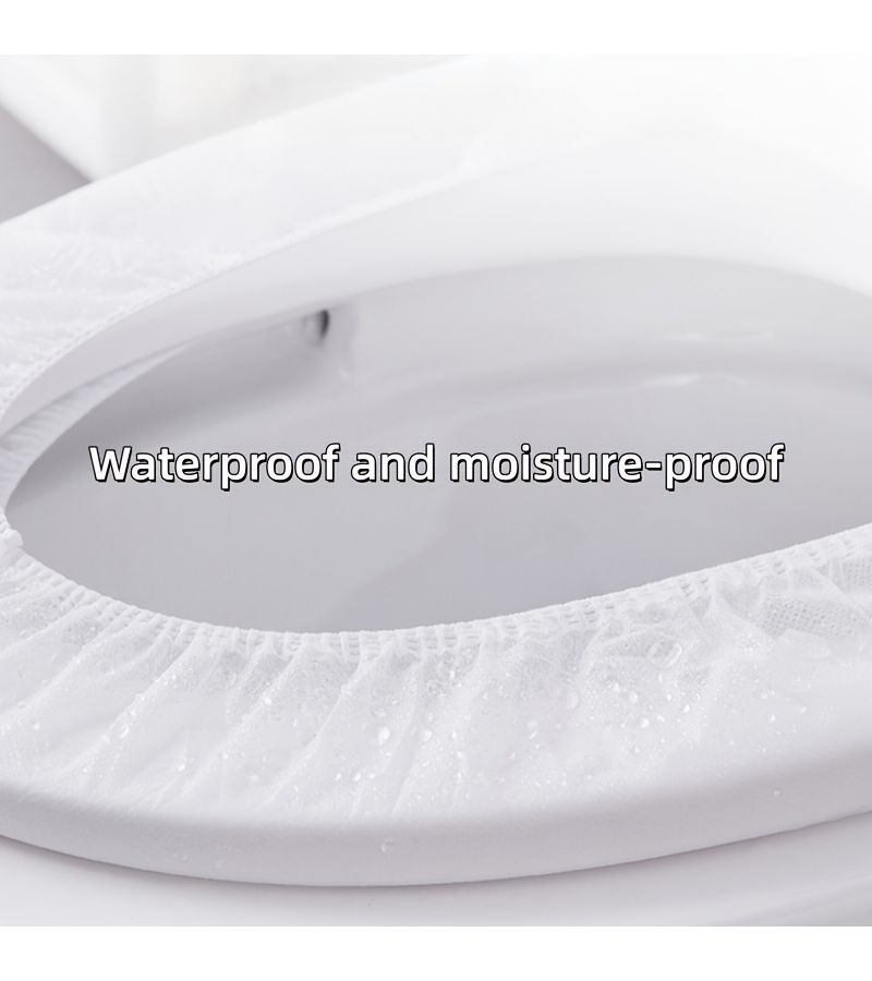 15 Pcs Disposable Toilet Seat Covers Stretchable Individually Wrapped Portable Hygienic Toilet Seat Protectors For Travel Hotel Public Restrooms - Image 3