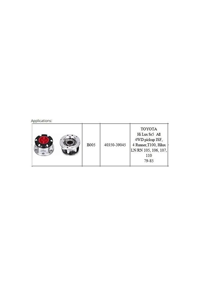 Wivplex Free Wheel Locking Hub for Toyota 4WD - Image 3