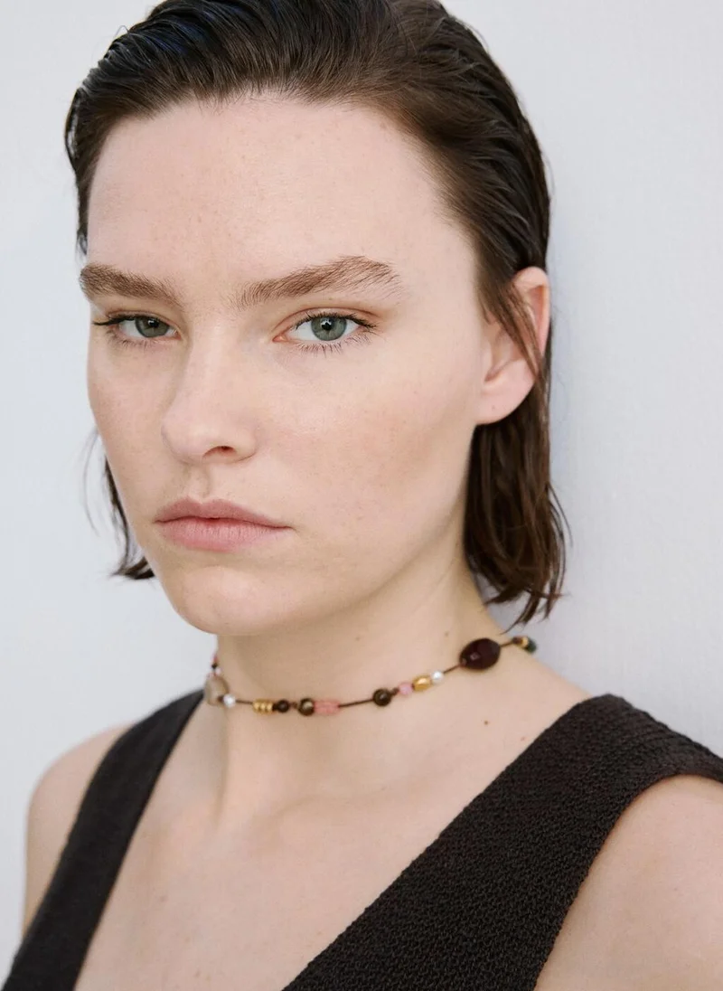 MANGO  Openwork knitted waistcoat for Women | Best Price UAE