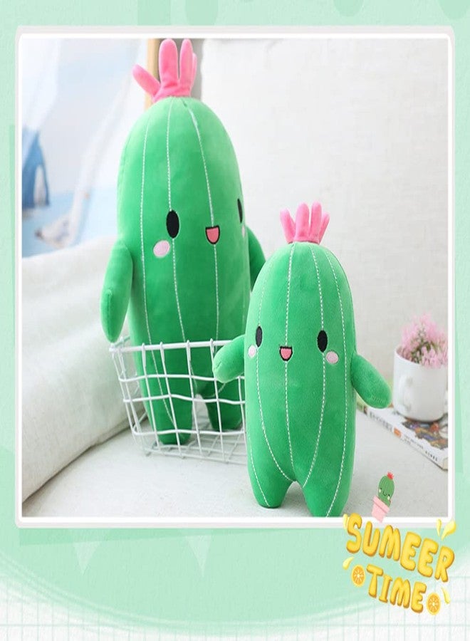 NatureMan Cactus Stuffed Plant Plush Toy with Smile Face Super Cute Soft Cactus Plush Pillow Creative Plush Plant Cactus Decoration Great Birthday Gift for Kids Girls Boys (Small) - Image 2