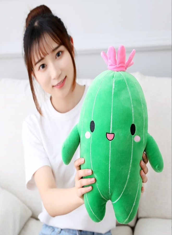 NatureMan Cactus Stuffed Plant Plush Toy with Smile Face Super Cute Soft Cactus Plush Pillow Creative Plush Plant Cactus Decoration Great Birthday Gift for Kids Girls Boys (Small) - Image 5