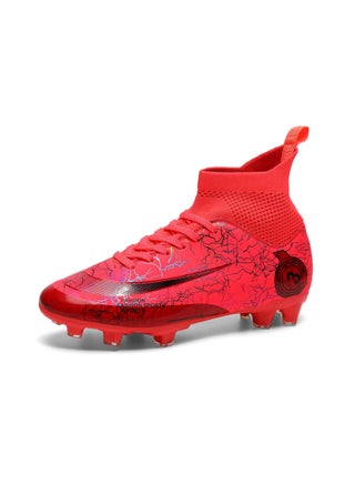 High-Top Cleats Competition Sports Football Shoes Red - pzsku/Z6DC525B1683D38C1FB1BZ/45/_/1691912537/04995335-13af-41b3-b130-853affc5769c