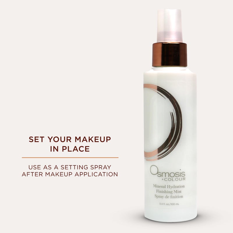 Osmosis Mineral Hydration Finishing Facial Mist to Revive Skin Radiance, Makeup Setting Spray, 3.4 Fl Oz - Image 3