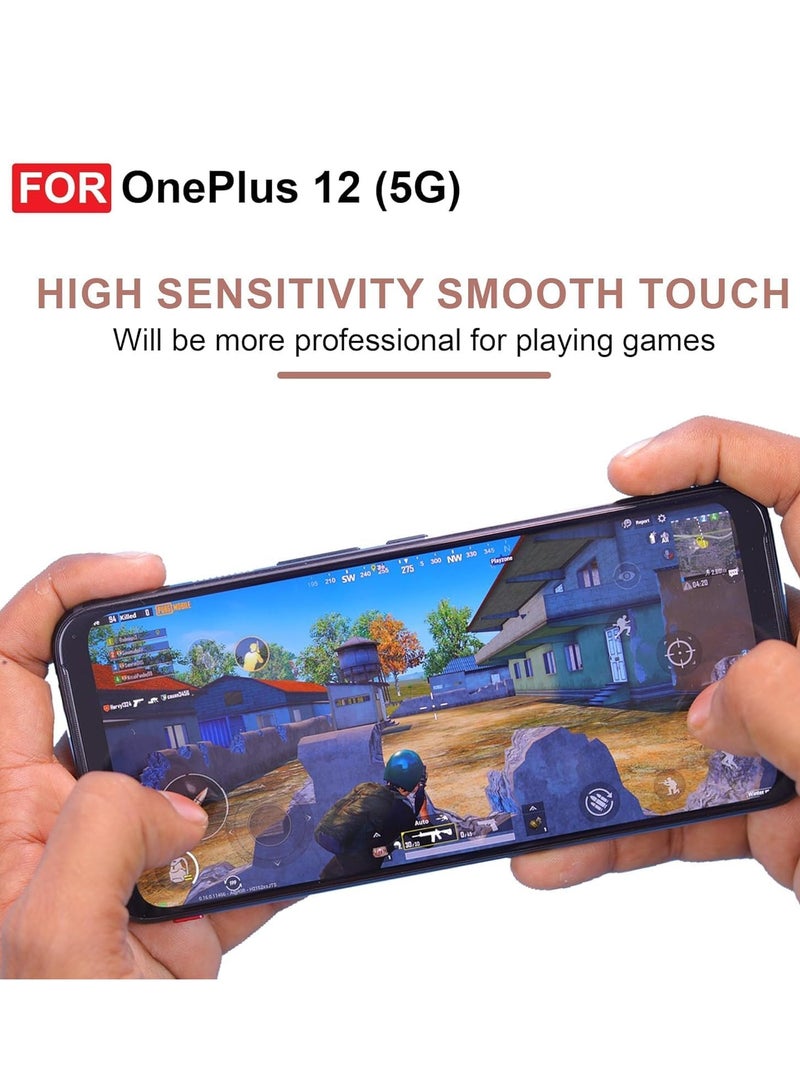 MIGOFAST Screen Protector for OnePlus 12 UV Tempered Glass, Film HD Screen Saver, 9H Hardness, Bubble-free Screen Replacement Protector Film - Image 4