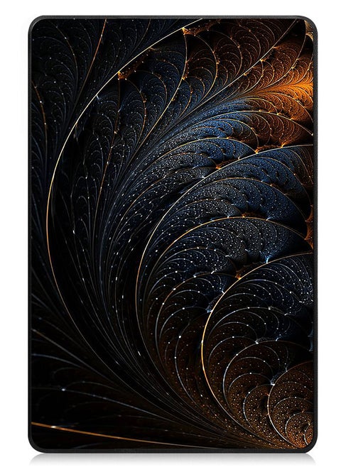 Protective Flip Case For Apple iPad mini 7th Generation (A17 Pro 2024 Model) (Mini 6 2021 Model  6th Generation) With Trifold Stand Auto Wake Sleep Shockproof Cover Abstract 13