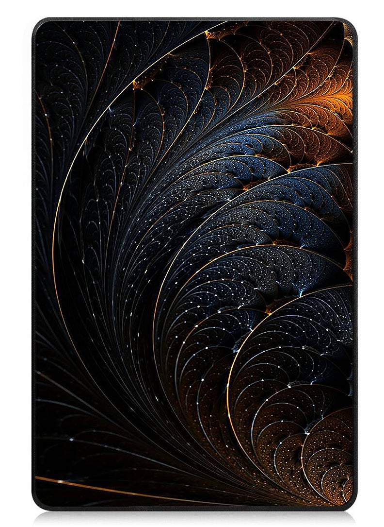 Protective Flip Case For Apple iPad mini 7th Generation (A17 Pro 2024 Model) (Mini 6 2021 Model  6th Generation) With Trifold Stand Auto Wake Sleep Shockproof Cover Abstract 13