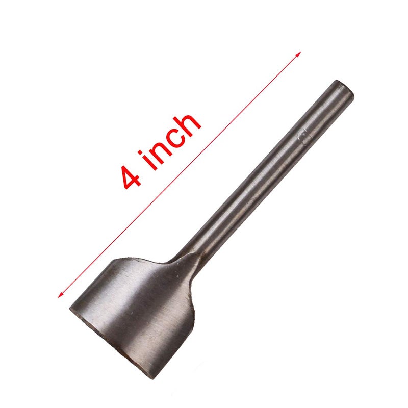 Baitaihem 7 Pcs Arc-Shaped Leather Craft Half-Round Cutter Punch Strap Belt Wallet Bag with 7 Size(10mm,15mm,20mm,25mm,30mm,35mm,40mm) Arc-Shaped - Image 5