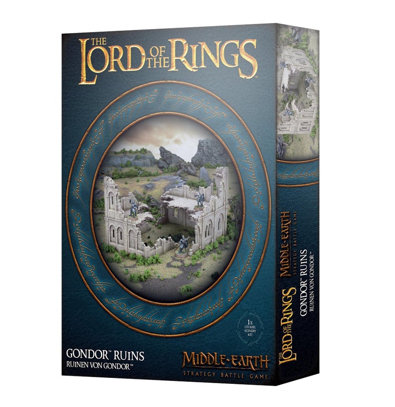Games Workshop MiddleEarth Strategy Battle Game The Lord of The Rings Gondor Ruins - Image 3