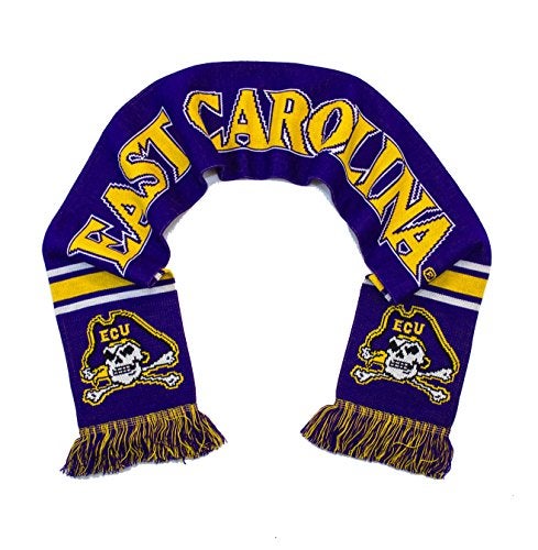 Tradition Scarves East Carolina Pirates Scarf - ECU Pirates Classic Purple Knitted - Image 4