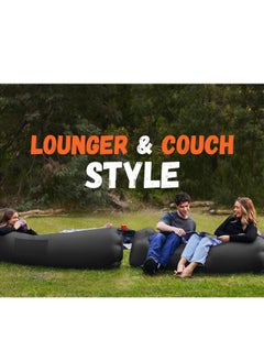 Inflatable Lounger Air Sofa Chair–Camping and Beach Accessories–Portable Water Proof Couch for Hiking, Picnics, Outdoor, Music Festivals & Backyard–Lightweight and Easy to Set Up Air Hammock - pzsku/Z6DC58A9E17FA41C92125Z/45/_/1716628652/401a344b-6f2f-46e0-b9db-147a91c9597d