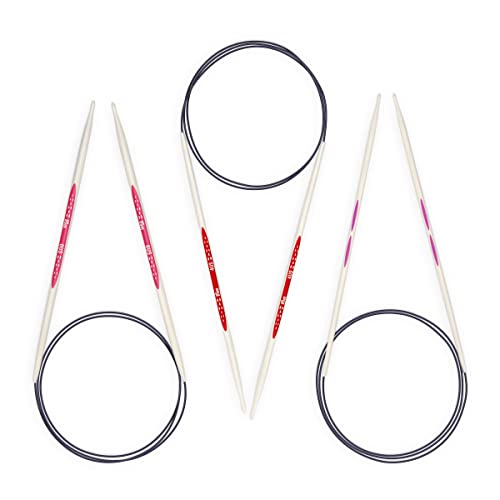 Prym Ergonomics 32 Circular Knitting Needles Set Size US 2 4 6 - Image 3