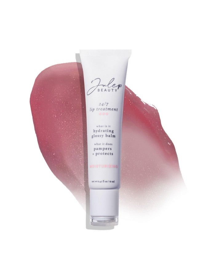 Julep 24/7 Lip Treatment - Hydrating & Glossy Lip Balm and Lip Sleeping Mask with Shea Butter - Moisturize, Protect & Soothe - Vegan & Cruelty-Free - Pink & Polished - Image 1