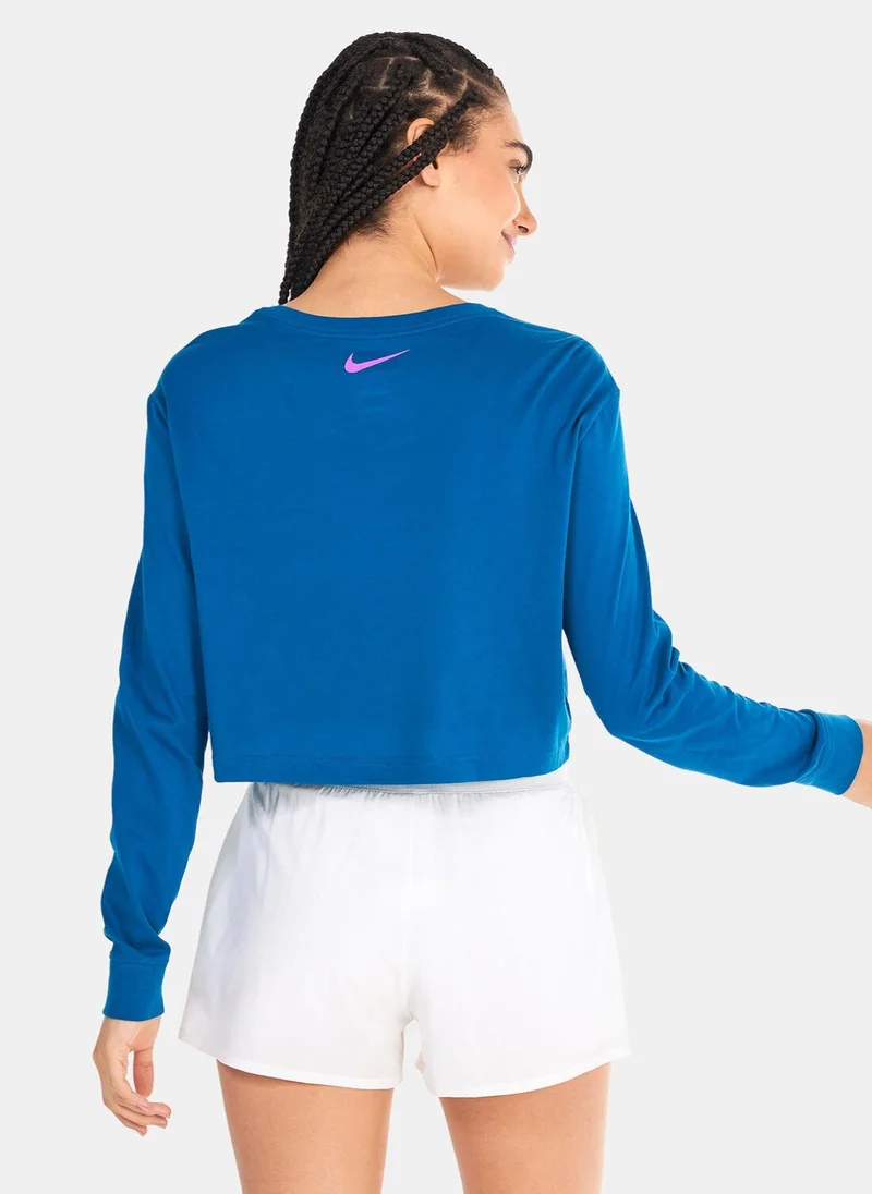 Nike Women's Dri-FIT Court Slam Crop Top