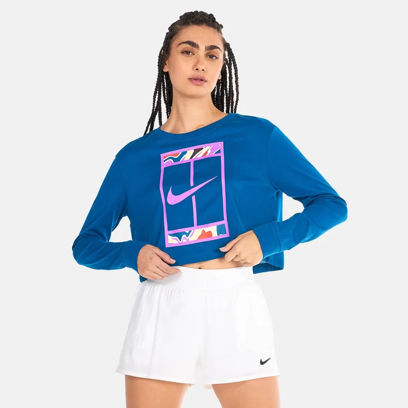 Nike Women's Dri-FIT Court Slam Crop Top