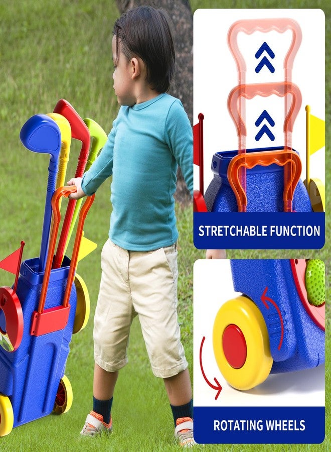 WATUDOU Toddler Golf Set Toys for Kids, Kids Toddler Golf Clubs with 7 Balls, Putting Mat & Golf Board, Toys Gifts for 3 4 5 6 Year Old Boys, Christmas Birthday Gifts for 3 4 5 6 Year Old Boy Kids - Image 5