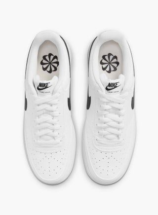 Nike Court Vision Lo Be Trainers for Men - White/Black - view 3