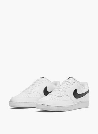 Nike Court Vision Lo Be Trainers for Men - White/Black - view 2