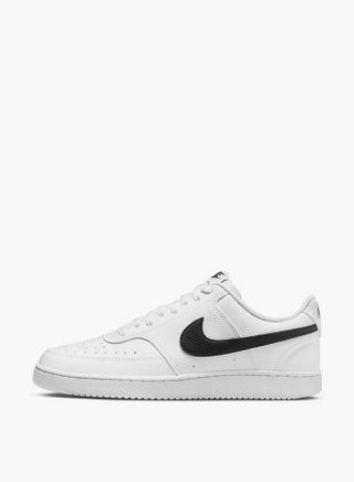 Nike Court Vision Lo Be Trainers for Men - White/Black - view 5