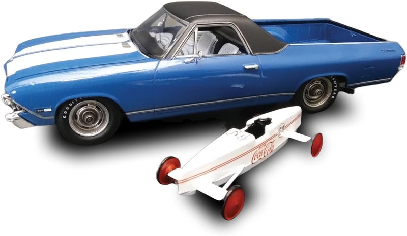 AMT1362 CocaCola 1968 Chevy El Camino SS 125 Model Kit - Image 1