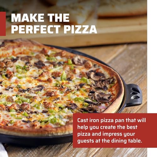 Camp Chef 14-Inch Cast Iron Pizza Pan & More - Image 3