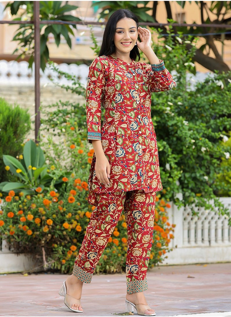 Swadesh Souq طقم متناسق من القطن الخالص – إطلالة أنيقة ومريحة  - Image 5