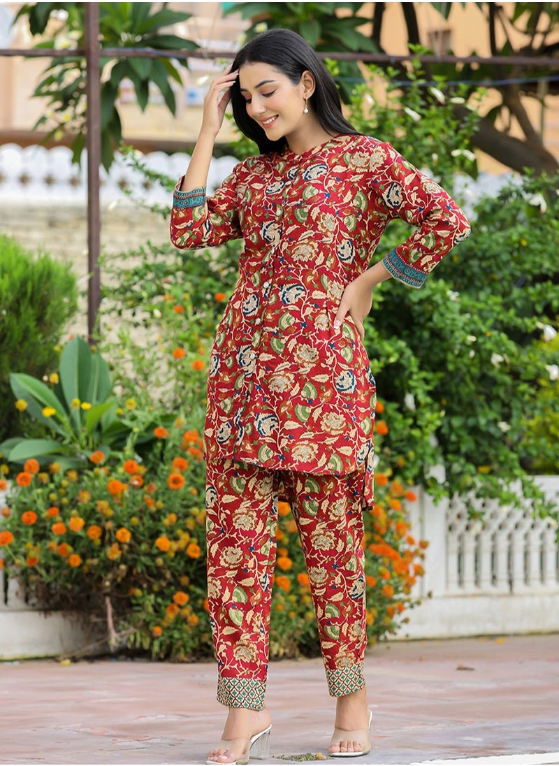 Swadesh Souq - طقم متناسق من القطن الخالص – إطلالة أنيقة ومريحة - Image 1