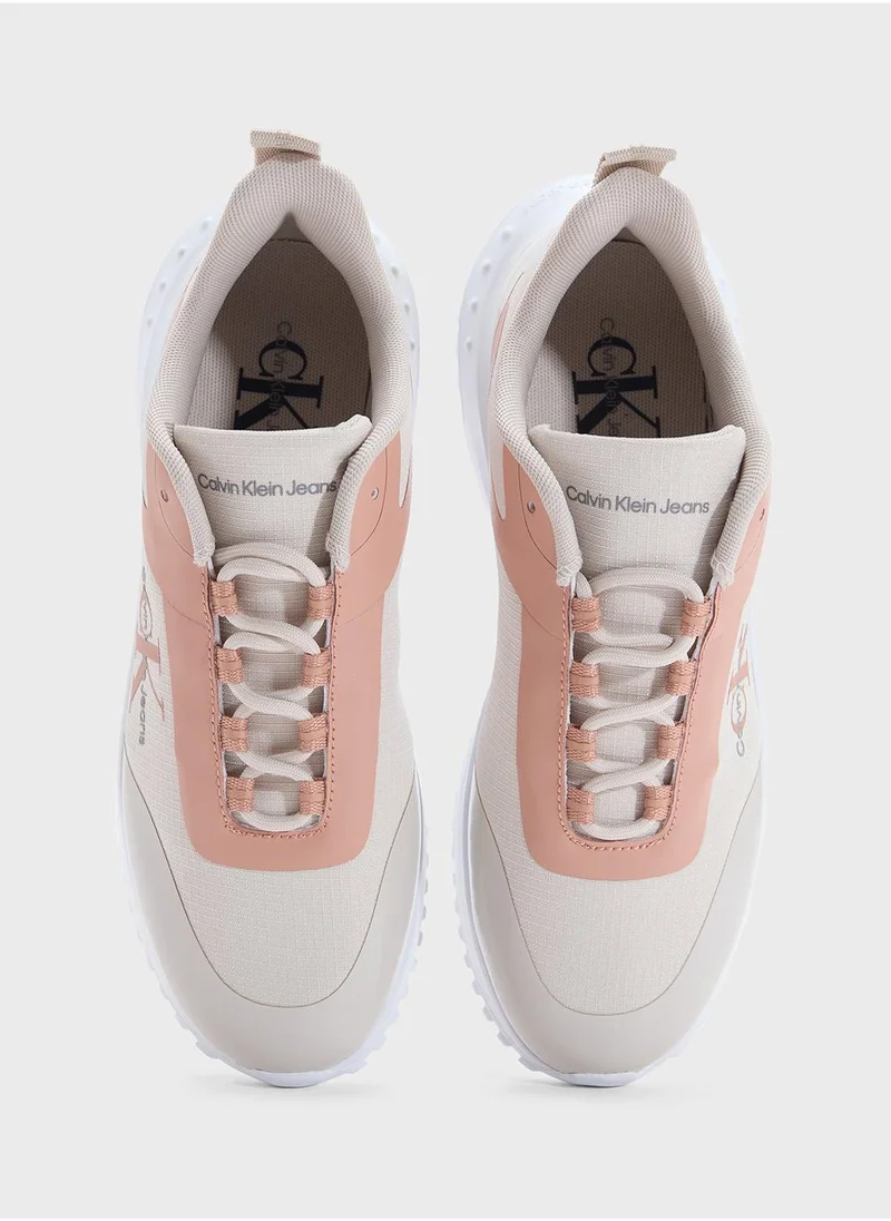 Calvin Klein Jeans EVA LOW LACE MIX RUNNER TRAINERS