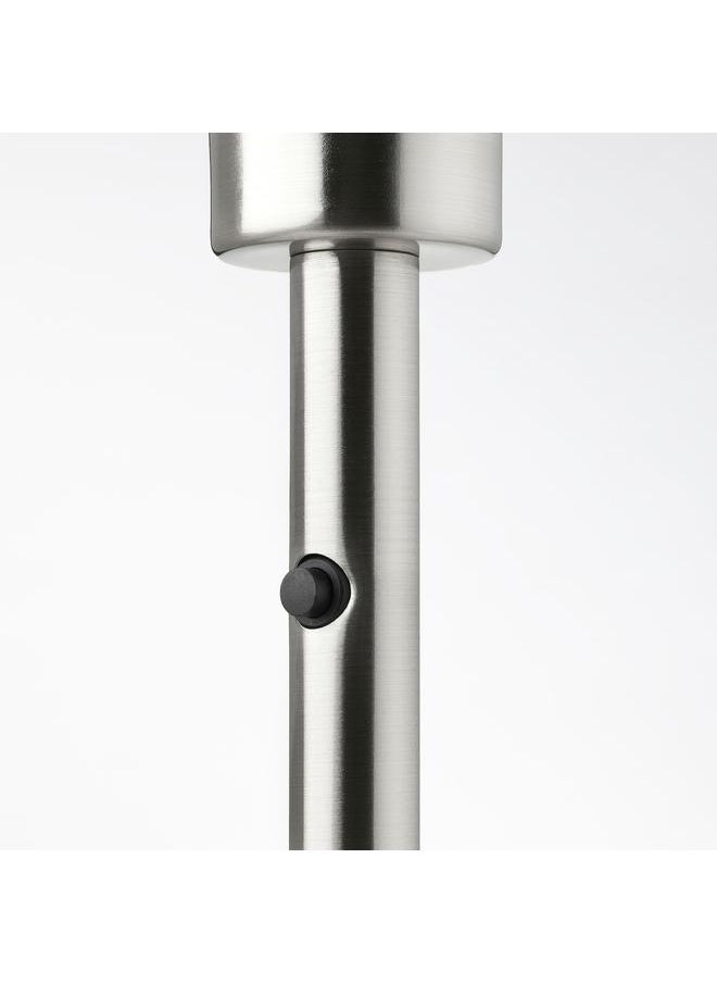 erorex - Table Lamp Base, Nickel-Plated, 38 Cm - Image 1