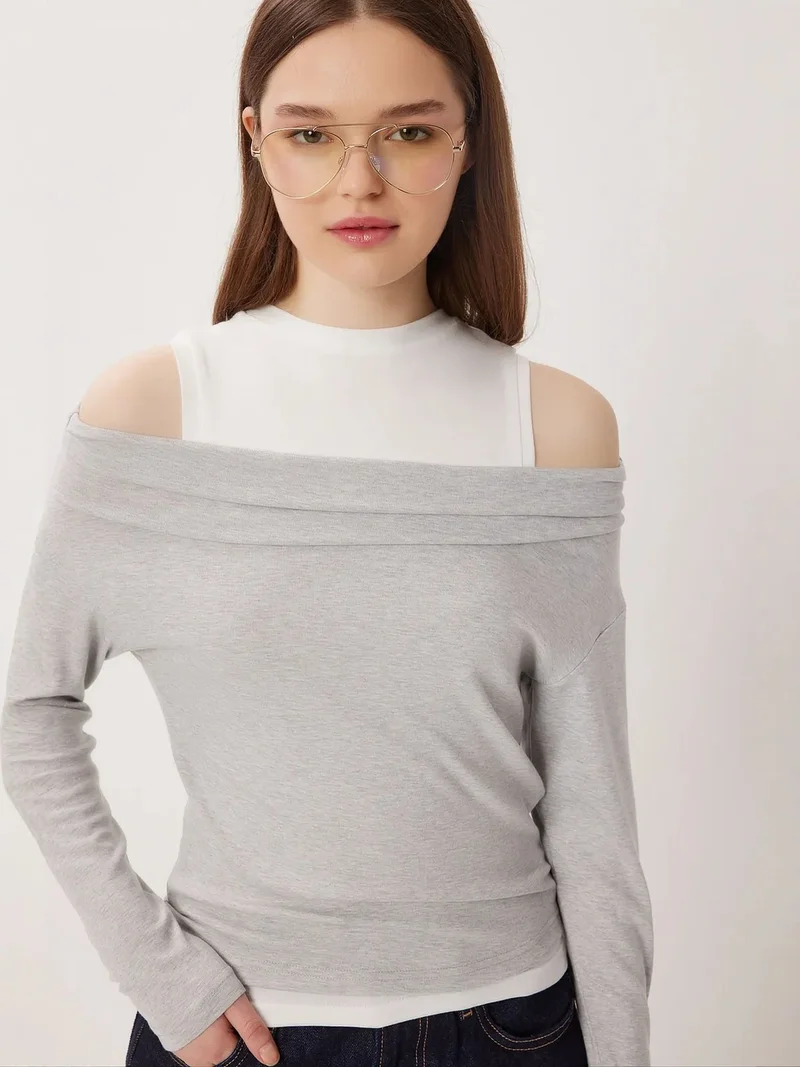 هابينس اسطنبول ISTANBUL Cotton Blend Blouse