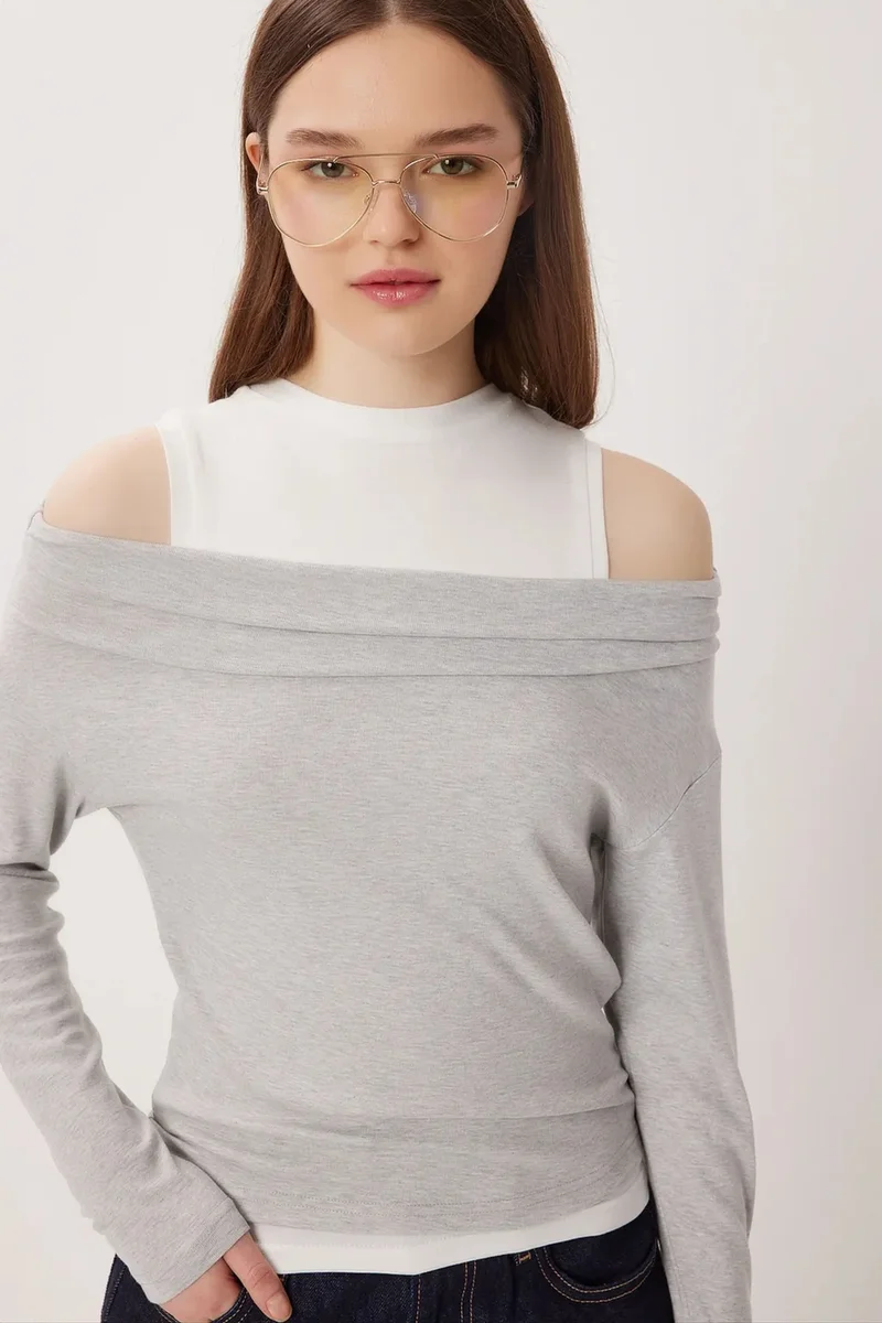 Happiness İstanbul ISTANBUL Cotton Blend Blouse