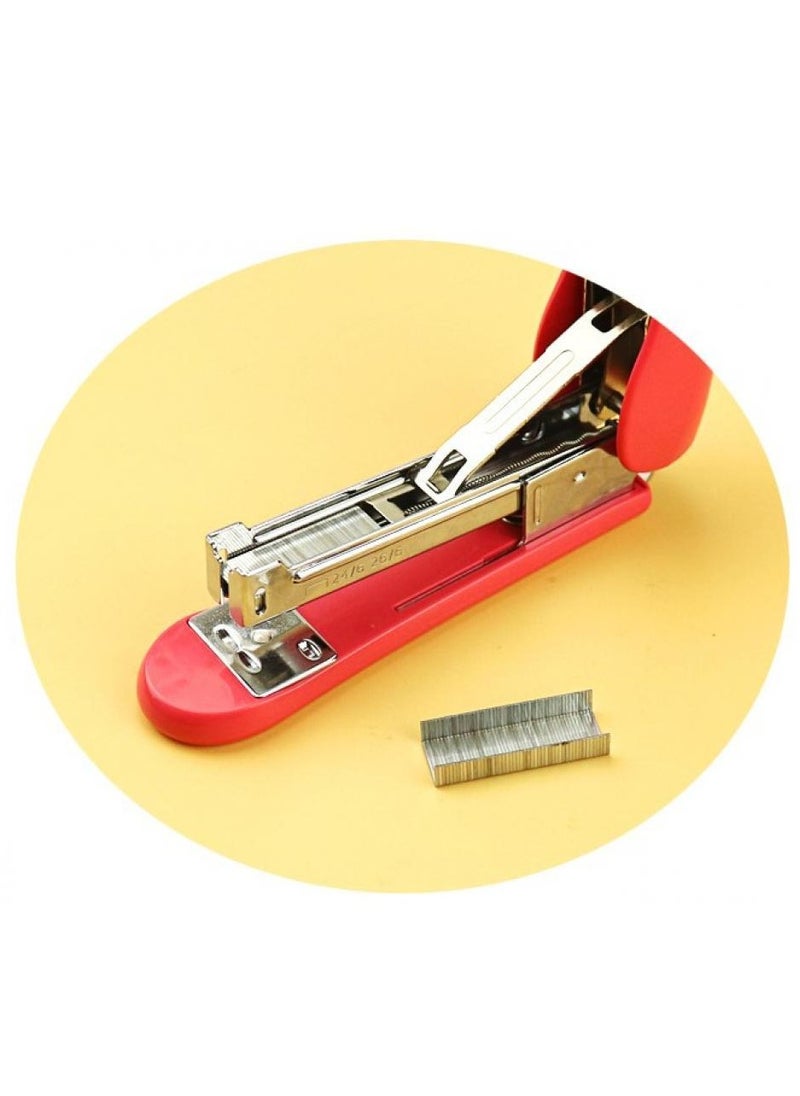 AIWANTO Aiwanto Desktop Stapler With 1000Pcs Stapler Pin And Staple Remover For Office School And Home (White)  - Image 4