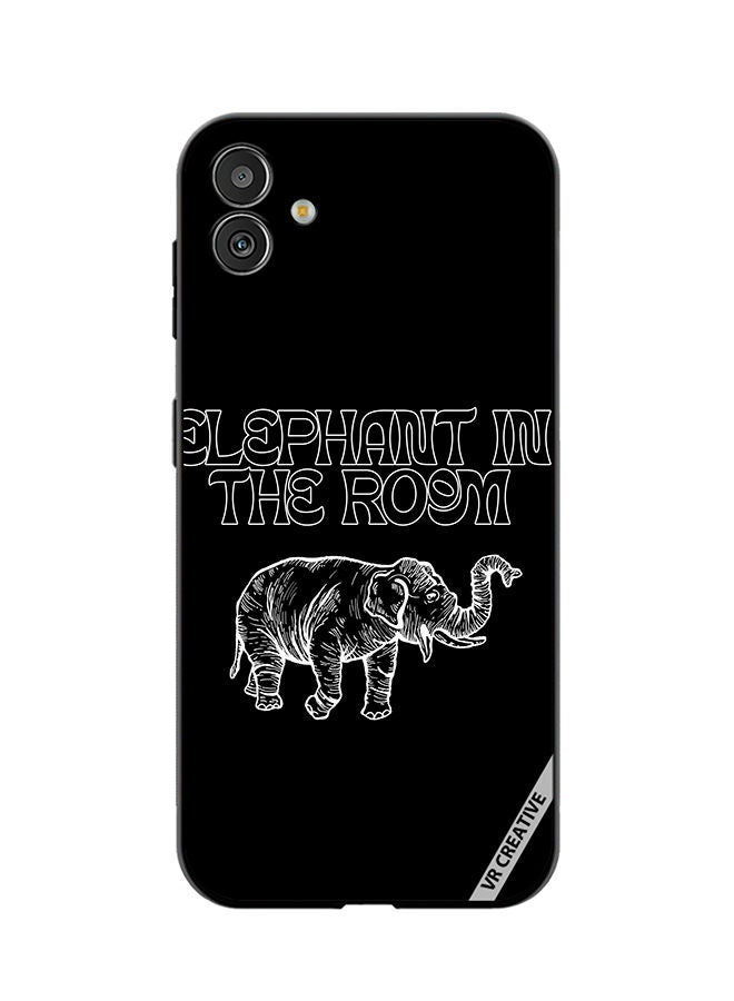 VR CREATIVE Protective Case Cover For Samsung Galaxy M13 5G Elephant In The Room Design Multicolour - Image 1