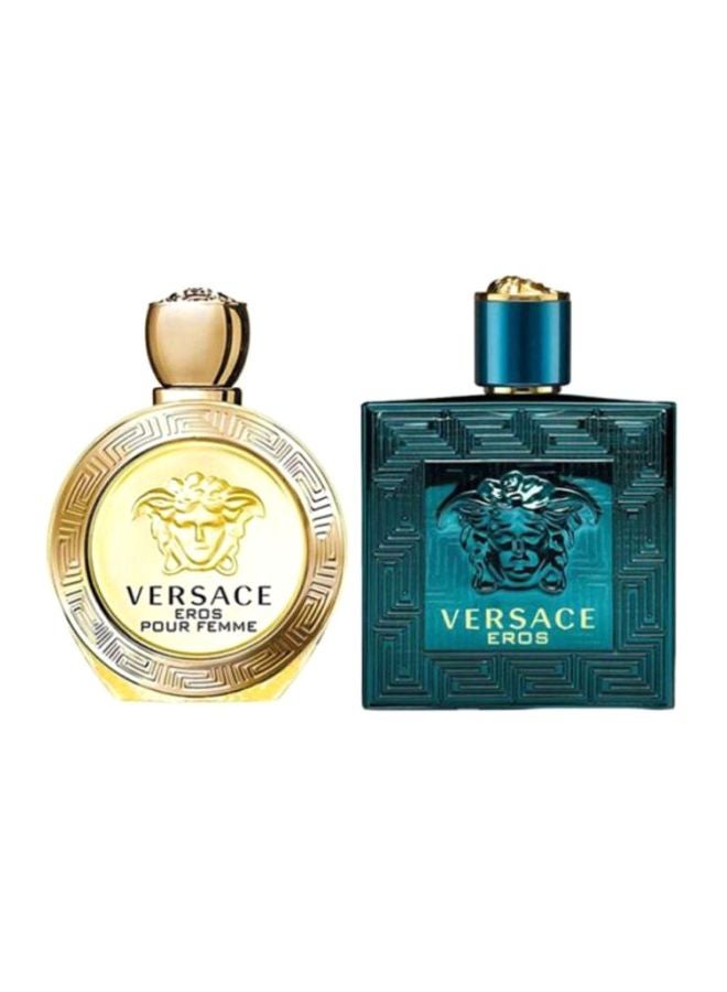 VERSACE Eros Pour Femme 100 ml & 100ml - Image 1