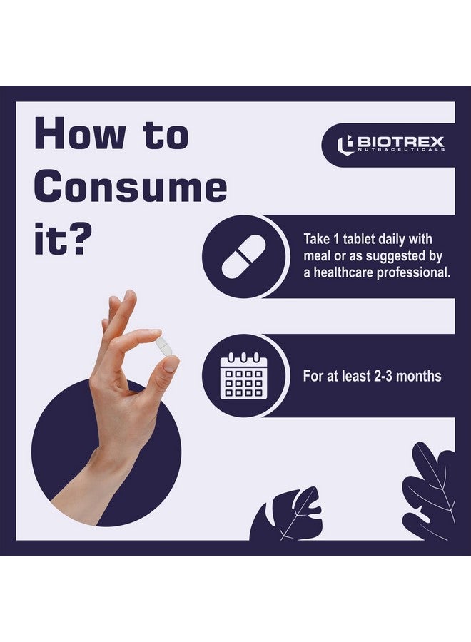 Biotrex Nutraceuticals L-Lysine 500mg, From L-Lysine Monohydrochloride, Healthy Immune Function - 120 Tablets - Image 3