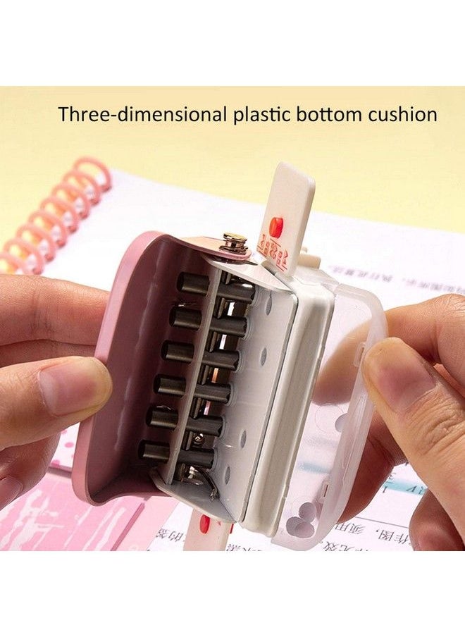 Hole Puncher 26‑Hole 30‑Hole 20‑Hole Paper A4 B5 A5 Loose‑Leaf Manual Hole Punch For Home Office School Paper Chipboard And Art Project ()