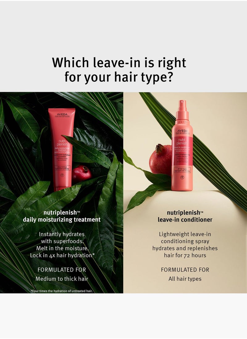 AVEDA - Nutriplenish Leave In Conditioner 200ml - Image 1