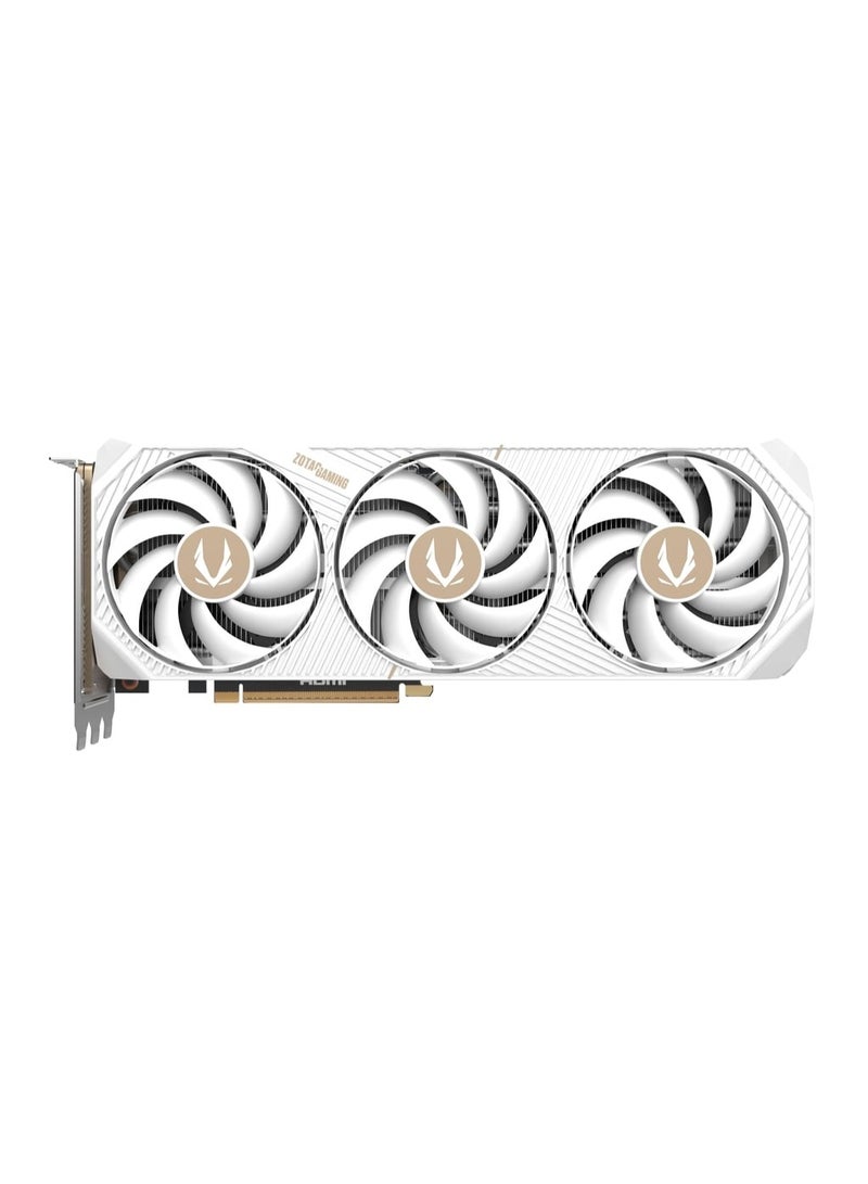 زوتاك بطاقة الرسوميات GAMING GeForce RTX 5070 Ti OC سعة 16 جيجابايت GDDR7، معمارية NVIDIA Blackwell، 8960 نواة CUDA، 2482 ميجاهرتز تعزيز، تبريد IceStorm 3.0، RGB، 3x DP 2.1، HDMI 2.1، PCIe 4.0، ثنائي BIOS، لوحة خلفية معدنية، جاهزة للواقع الافتراضي، دعم 4K و Ray Tracing، إصدار مفرط السرعة، أبيض | ZT-B50710Q2-10P - Image 2