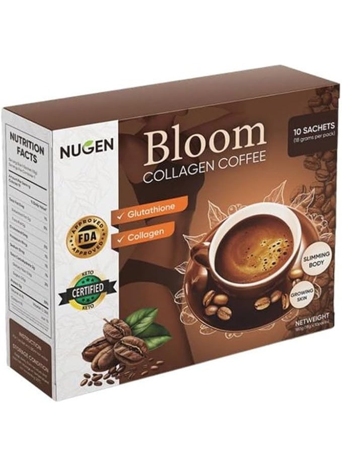 قهوة باللوم Bloom بالكولايجن اخسري الوزن واعتني ببشرتك في نفس الوقت
