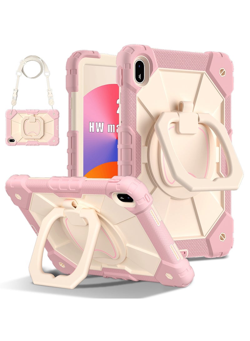 general Case for Huawei MatePad SE 11 Inch (2024),Anti-drop Smart Tablet Cover,Kids-Friendly Protective Cover with 360° Rotatable Carrying Handle Stand & Strap & Pen Holder - Image 1