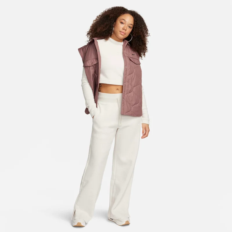 Nike Green Women's Sportswear Essential Gilet for Women | Best Price UAE