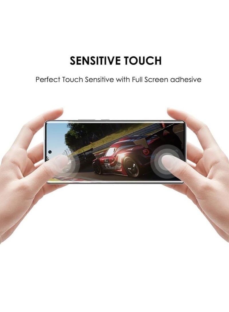 LEDIN Screen Protector for OnePlus 12 UV Tempered Glass, Film HD Screen Saver, 9H Hardness, Bubble-free Screen Replacement Protector Film - Image 4