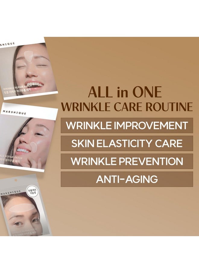 Wrinkle Repair Patches For Frown Lines Smile Lines Forehead Lines The Anti Wrinkle Patch Non Invasive Wrinkle Smoothers For Face Wrinkles Korea Beauty Overnight Face Treatment