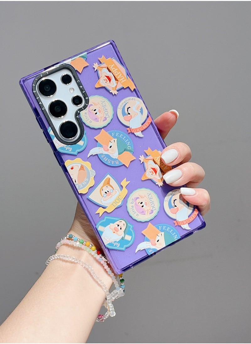 Casetify - Samsung Galaxy S23 Ultra "Disney Princess Dwarfs" Sticker Case - Image 1