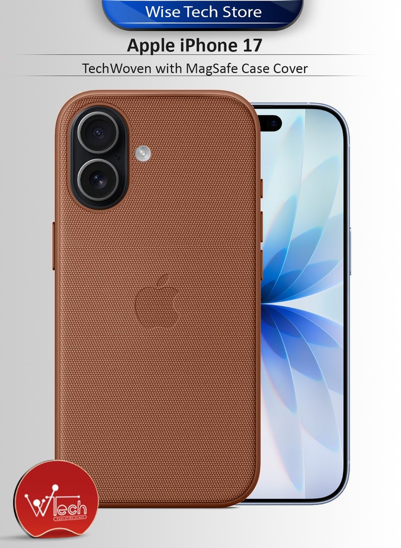 Wtech Apple iPhone 17 5G 2025 TechWoven with MagSafe Case Cover (MCMPMN) - Sienna - Image 1