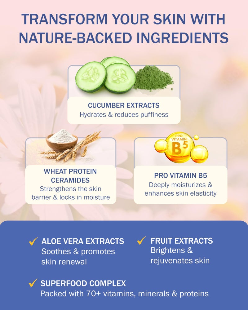 e70 غسول وجه لعلاج الوردية e70 للعناية بالبشرة للنساء والرجال - منظف وجه لطيف مرطب يقلل الاحمرار مع الألوة فيرا وحمض الهيالورونيك ومستخلصات الفواكه، صنع في الولايات المتحدة (8 أونصة سائلة) - Image 3