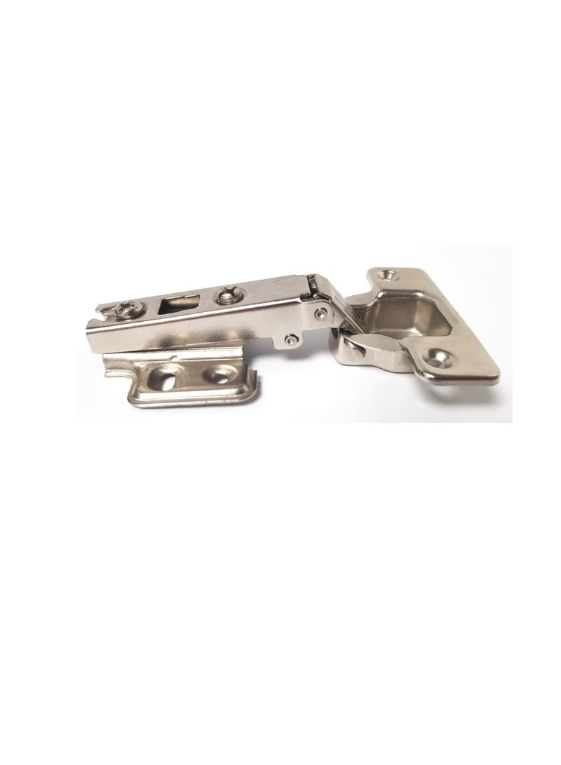 110 Degree Angle Adjustable Stainless Steel Cabinet Door Concealed Cabinet Hinge Full Overlay Half Overlay Inset Hinges (4, Full Overlay)  - Image 3