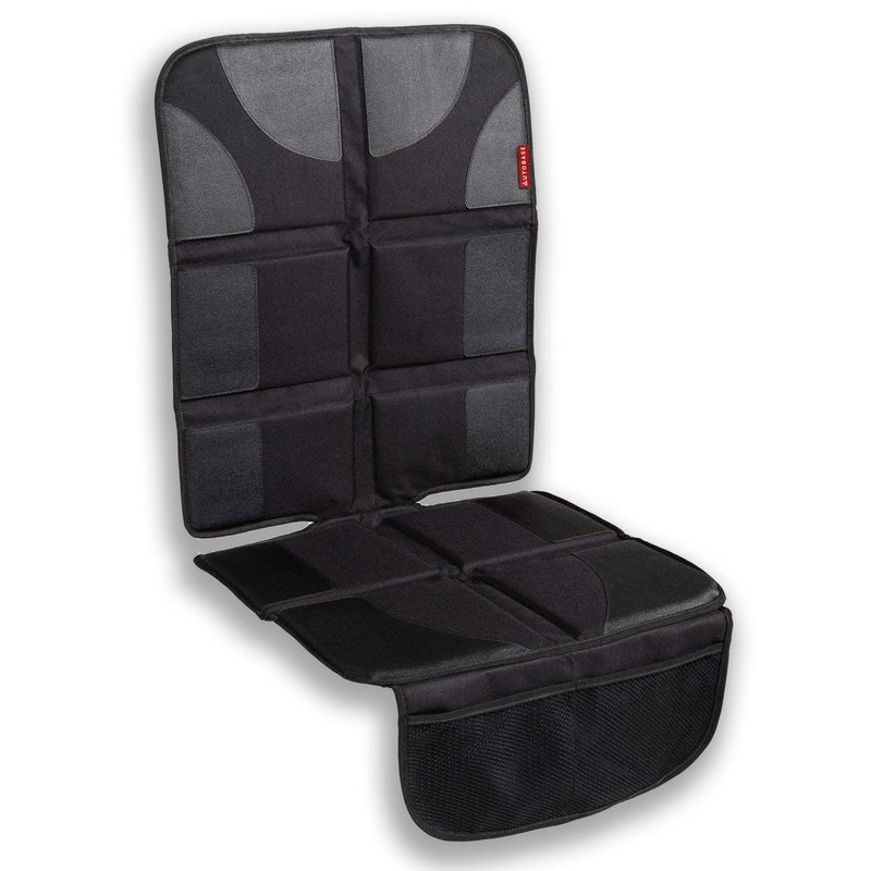 Autobase Car Seat Protector for Child Car Seat | Largest and Thickest Waterproof Backseat Protector for Kids and Pets | Heavy-Duty Non-Slip Rubber Padded Backing (Black, XL â€“ 1 Pack) - Image 4