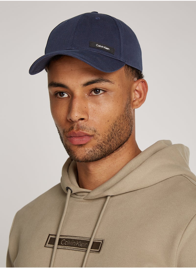 CALVIN KLEIN - Patch Curved Peak Caps - Image 1
